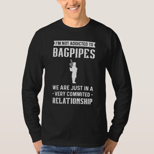 T-shirt Scotland Pride Bagpiping Bagpiper Bagpipe Player (Devant)