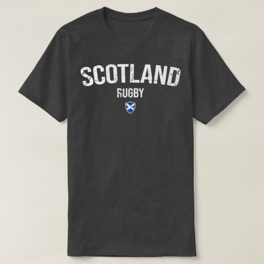 T-shirt Scotland Rugby Six Nations Rugby Scotland Support (Design devant)