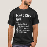 SCOTT CITY GIRL KS KANSAS Funny City Accueil Racin