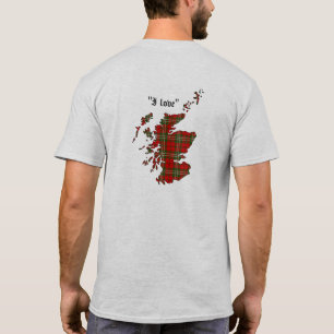T-shirt Scott Clan Badge Adulte Raglan