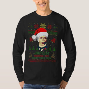 T-shirt Scott Compositeur Joplin Autour De L'Arbre De Noël