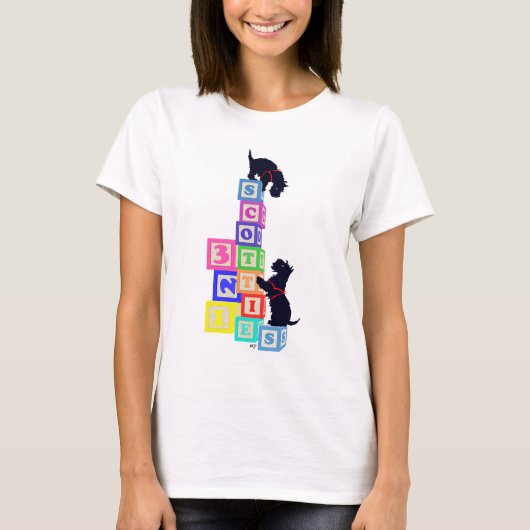 T-shirt Scottie Blocks (Devant)