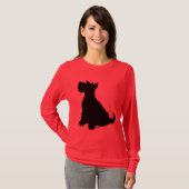 T-shirt Scottie Chien Assis (Devant entier)