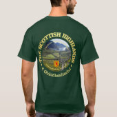 T-shirt Scottish highlands (Dos)