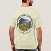 T-shirt Scottish highlands (Dos)