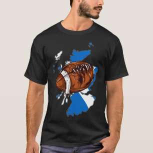T-shirt Scottish Rugby Scotland Rugby Scotland Scottish Fl