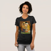 T-shirt Scottish Terrier 6 - Le baiser (Devant entier)