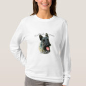T-shirt Scottish Terrier (brindle) Maman 2 (Devant)