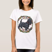 T-shirt Scottish Terrier Celtic Design (Devant)