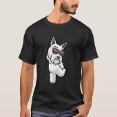 T-shirt Scottish Terrier Dog Scottie Terrier Avec Sunglass (Devant)