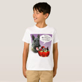 T-shirt Scottish Terrier Halloween Candy (Devant entier)