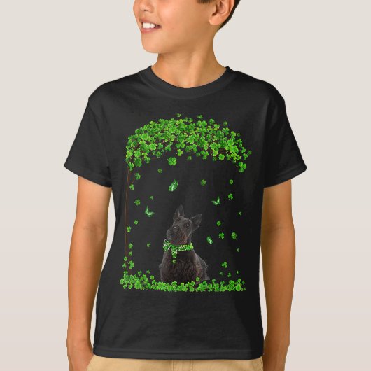T-shirt Scottish Terrier Jour de la Saint Patrick Lover Ir (Devant)