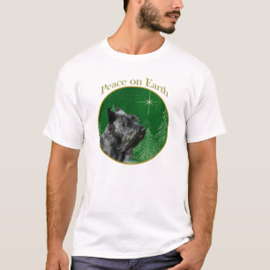 T-shirt Scottish Terrier Peace