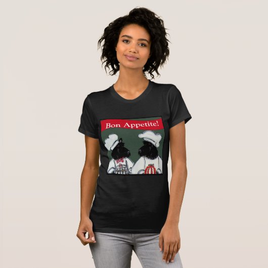 T-shirt Scottish Terriers (Devant entier)