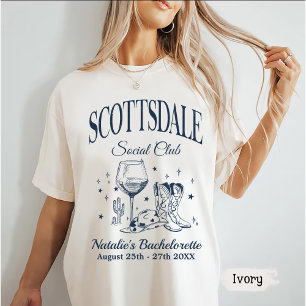 T-shirt Scottsdale Bachelorte Party Social Club