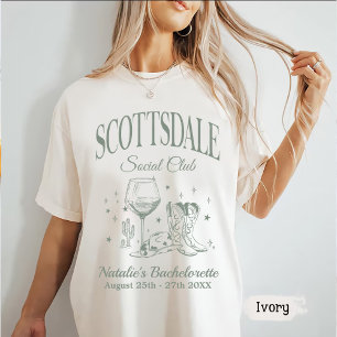 T-shirt Scottsdale Bachelorte Party Social Club