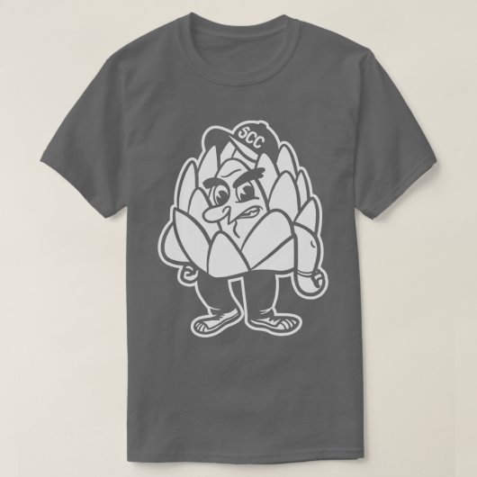 T-shirt Scottsdale Community College Artichokes Simple Whi (Design devant)
