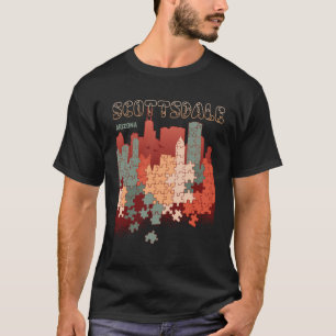 T-shirt Scottsdale En Arizona Voyage Souvenir