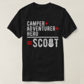 T-shirt Scout Camper Scouting (Design devant)