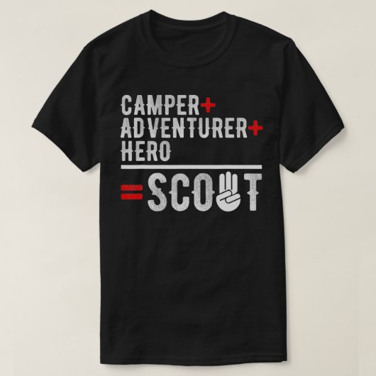 T-shirt Scout Camper Scouting (Design devant)