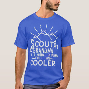 T-shirt Scout Grand-mère Shirt Chef d'équipe Boy Camping