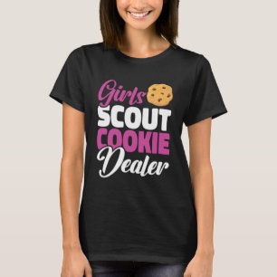 T-shirt Scout Pour Filles Concessionnaire De Cookie Bake S