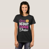 T-shirt Scout Pour Filles Concessionnaire De Cookie Bake S (Devant entier)