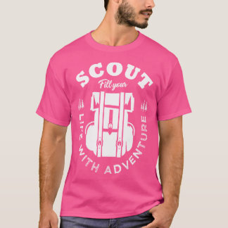 T-shirt Scout Remplissez Votre Vie D'Aventure Pour Scout C