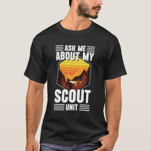 T-shirt Scoutisme Droit Chef De Scoutisme Et Scoutisme Pap