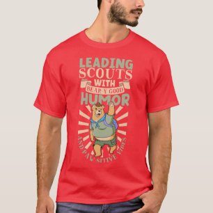 T-shirt Scouts avec ours Cubmaster