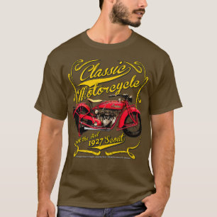 T-shirt Scouts de moto Vintage classique 1927