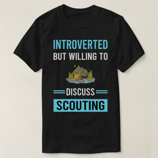 T-shirt Scouts Scouts Introvertis (Design devant)