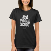 T-shirt Scouts Scouts Scouts Scouts Scouts Extérieurs Fier (Devant)