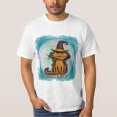 T-shirt Scraggles Cat Witch (Devant)