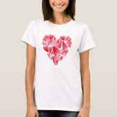 T-shirt Scrambled Hearts (Devant)