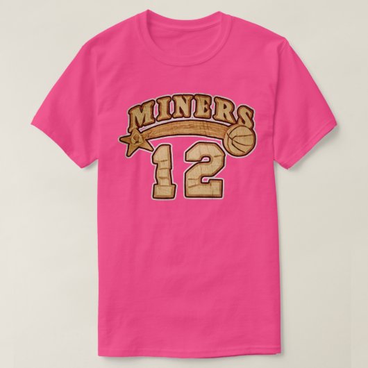 T-shirt Scranton Miners Basketball (Design devant)