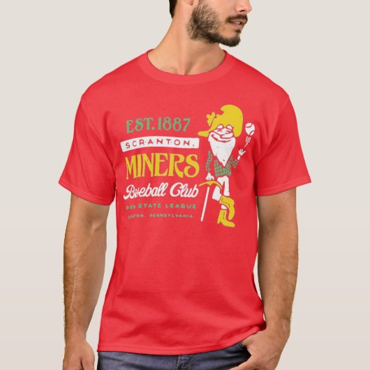 T-shirt Scranton Miners - Pennsylvanie (Devant)
