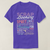 T-shirt Scrapbook Chemise Drôle Scrapbooking Tee Est Un Sp (Design devant)