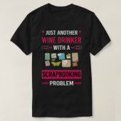 T-shirt Scrapbook scrapbook scrapbook Drinker (Design devant)
