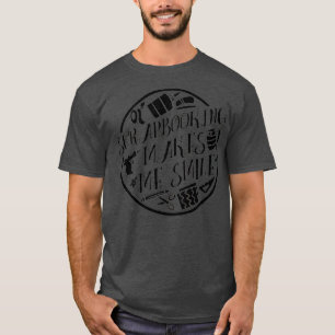 T-shirt Scrapbooking Me Fait Smile Hobby Designer Crafting