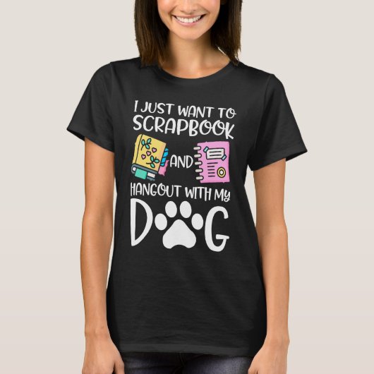 T-shirt Scrapbooking Pour Scrapbooker Love Scrapbooking Sc (Devant)