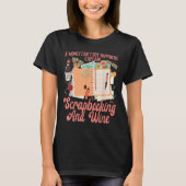 T-shirt Scrapbooking Wine If Money Can't Buy Hapness Expla (Devant)