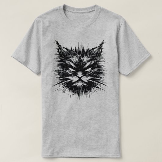 T-shirt Scratch Cat (Design devant)