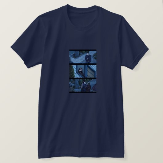 T-SHIRT SCREAM VS MICHAEL MYERS (Design devant)