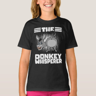T-shirt Screaming Donkey The Donkey Whisperer