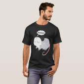 T-shirt Screaming Possum Aaaa Cute Opossum Dank Meme Men W (Devant entier)