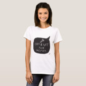 T-shirt Screw CBT & GET for ME/CFS - tableau de bord (Devant entier)