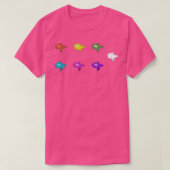 T-shirt Scribblegami Frog Color Pack (Design devant)