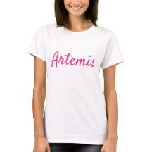 T-shirt Script Artemis