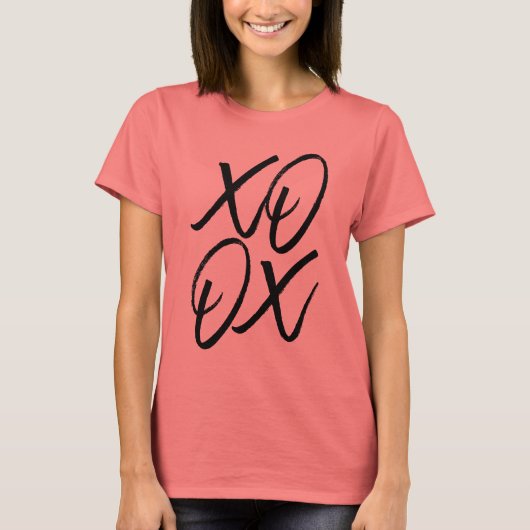 T-shirt Script brossé XO (Devant)
